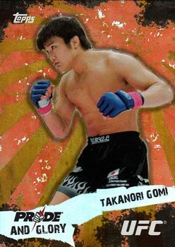 2010 Topps UFC - Pride and Glory #PG-7 Takanori Gomi Front