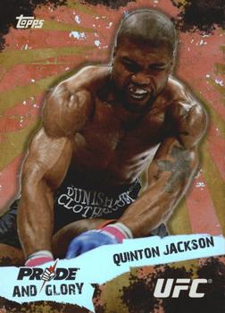 2010 Topps UFC - Pride and Glory #PG-12 Quinton Jackson Front