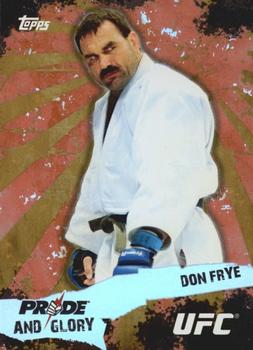 2010 Topps UFC - Pride and Glory #PG-13 Don Frye Front