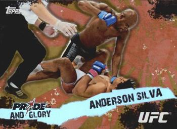 2010 Topps UFC - Pride and Glory #PG-14 Anderson Silva Front