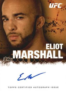 2010 Topps UFC - Autograph #FA-EM Eliot Marshall Front