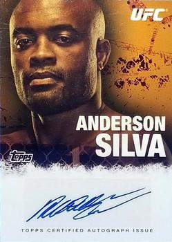 2010 Topps UFC - Autograph #FA-AS Anderson Silva Front