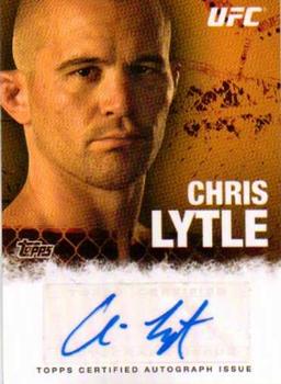 2010 Topps UFC - Autograph #FA-CLY Chris Lytle Front