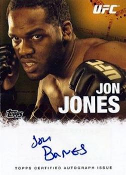2010 Topps UFC - Autograph #FA-JJ Jon Jones Front