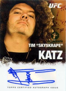 2010 Topps UFC - Autograph #FA-TK Tim Katz Front