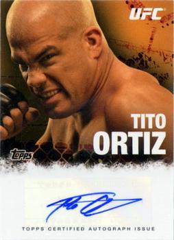 2010 Topps UFC - Autograph #FA-TO Tito Ortiz Front