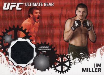 2010 Topps UFC - Ultimate Gear Relic #UG-JM Jim Miller Front