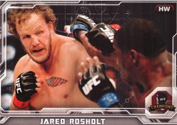 2014 Topps UFC Champions #24 Jared Rosholt Front