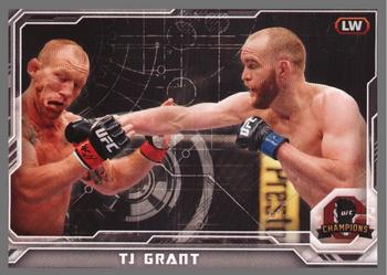2014 Topps UFC Champions #74 TJ Grant Front