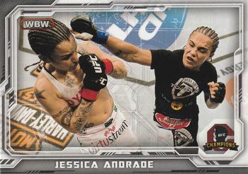 2014 Topps UFC Champions #9 Jessica Andrade Front