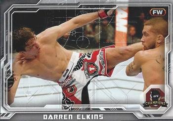 2014 Topps UFC Champions #81 Darren Elkins Front