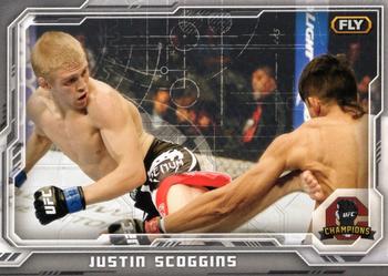 2014 Topps UFC Champions #174 Justin Scoggins Front