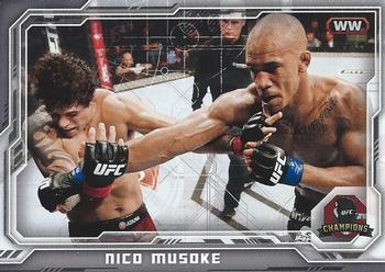 2014 Topps UFC Champions #196 Nico Musoke Front