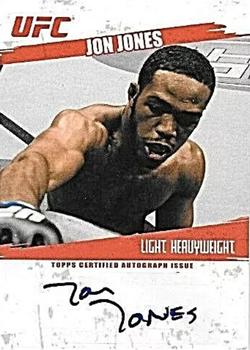 2009 Topps UFC Round 2 - Autographs #FA-JJ Jon Jones Front