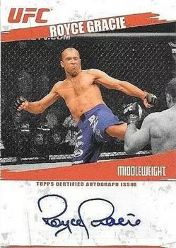 2009 Topps UFC Round 2 - Autographs #FA-RG Royce Gracie Front