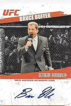 2009 Topps UFC Round 2 - Autographs #FA-BB Bruce Buffer Front