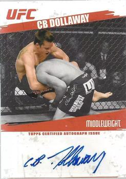 2009 Topps UFC Round 2 - Autographs #FA-CBD CB Dollaway Front