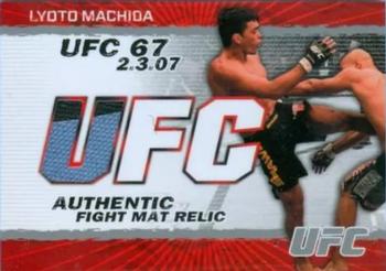 2009 Topps UFC Round 2 - Fight Mat Relics #FM-LM Lyoto Machida Front