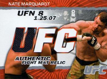 2009 Topps UFC Round 2 - Fight Mat Relics #FM-NM Nate Marquardt Front