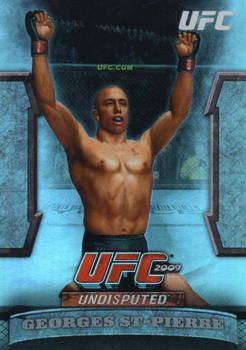 2009 Topps UFC Round 2 - Greats Of The Game #GTG3 Georges St-Pierre Front