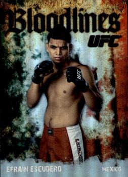 2009 Topps UFC Round 2 - Bloodlines #BL-3 Efrain Escudero Front