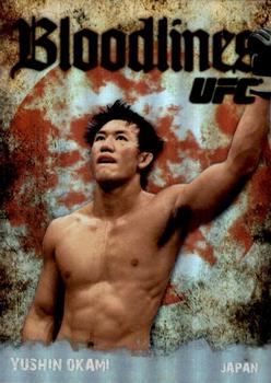 2009 Topps UFC Round 2 - Bloodlines #BL-4 Yushin Okami Front