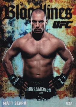 2009 Topps UFC Round 2 - Bloodlines #BL-13 Matt Serra Front