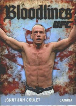 2009 Topps UFC Round 2 - Bloodlines #BL-17 Jonathan Goulet Front