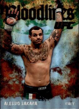 2009 Topps UFC Round 2 - Bloodlines #BL-21 Alessio Sakara Front