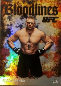 2009 Topps UFC Round 2 - Bloodlines #BL-23 Brock Lesnar Front