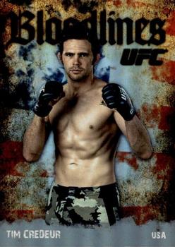2009 Topps UFC Round 2 - Bloodlines #BL-25 Tim Credeur Front