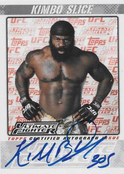 2009 Topps UFC Round 2 - TUF Season 10 Autographs #TUF-KS Kimbo Slice Front
