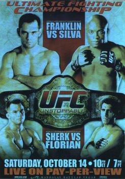 2009 Topps UFC Round 2 - Fight Poster #FPR-UFC64 UFC 64: Unstoppable Front