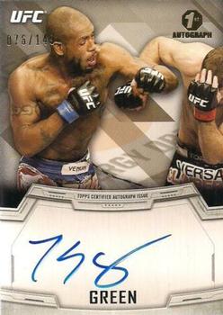 2014 Topps UFC Knockout - Autographs #KA-BG Bobby Green Front