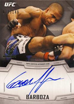 2014 Topps UFC Knockout - Autographs #KA-EB Edson Barboza Front