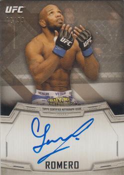 2014 Topps UFC Knockout - Autographs #KA-YR Yoel Romero Front