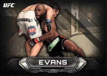 2014 Topps UFC Knockout - Gold #5 Rashad Evans Front