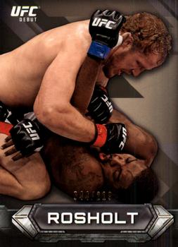 2014 Topps UFC Knockout - Gold #11 Jared Rosholt Front