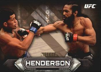 2014 Topps UFC Knockout - Gold #12 Benson Henderson Front