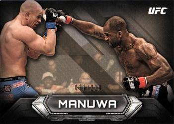 2014 Topps UFC Knockout - Gold #15 Jimi Manuwa Front