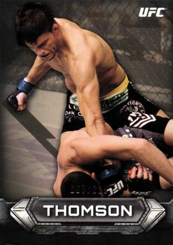 2014 Topps UFC Knockout - Gold #17 Stephen Thompson Front