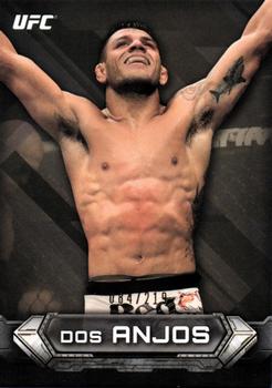 2014 Topps UFC Knockout - Gold #24 Rafael dos Anjos Front