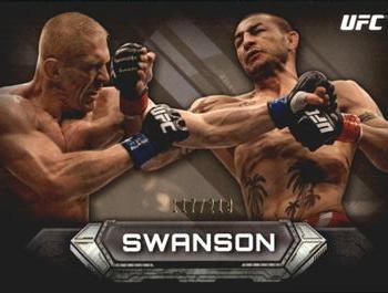 2014 Topps UFC Knockout - Gold #26 Cub Swanson Front
