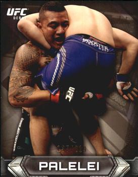 2014 Topps UFC Knockout - Gold #33 Soa Palelei Front