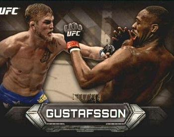 2014 Topps UFC Knockout - Gold #35 Alexander Gustafsson Front