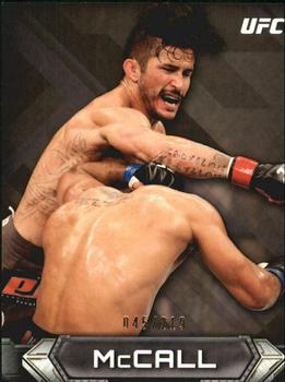 2014 Topps UFC Knockout - Gold #54 Ian McCall Front