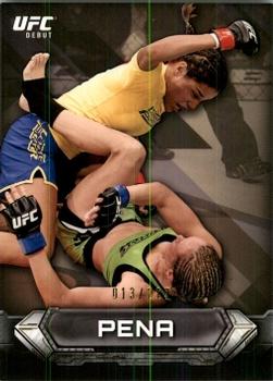 2014 Topps UFC Knockout - Gold #67 Julianna Pena Front