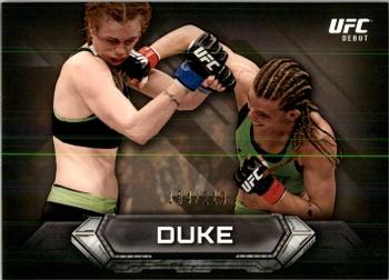 2014 Topps UFC Knockout - Gold #98 Jessamyn Duke Front