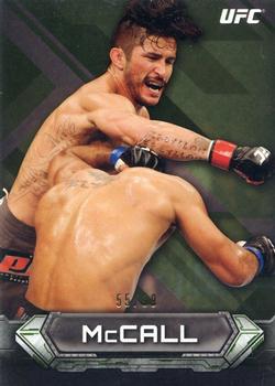 2014 Topps UFC Knockout - Green #54 Ian McCall Front