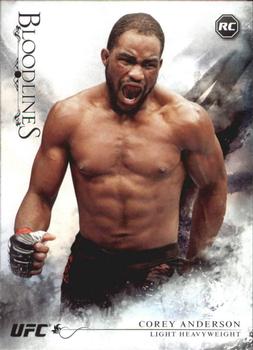 2014 Topps UFC Bloodlines #5 Corey Anderson Front